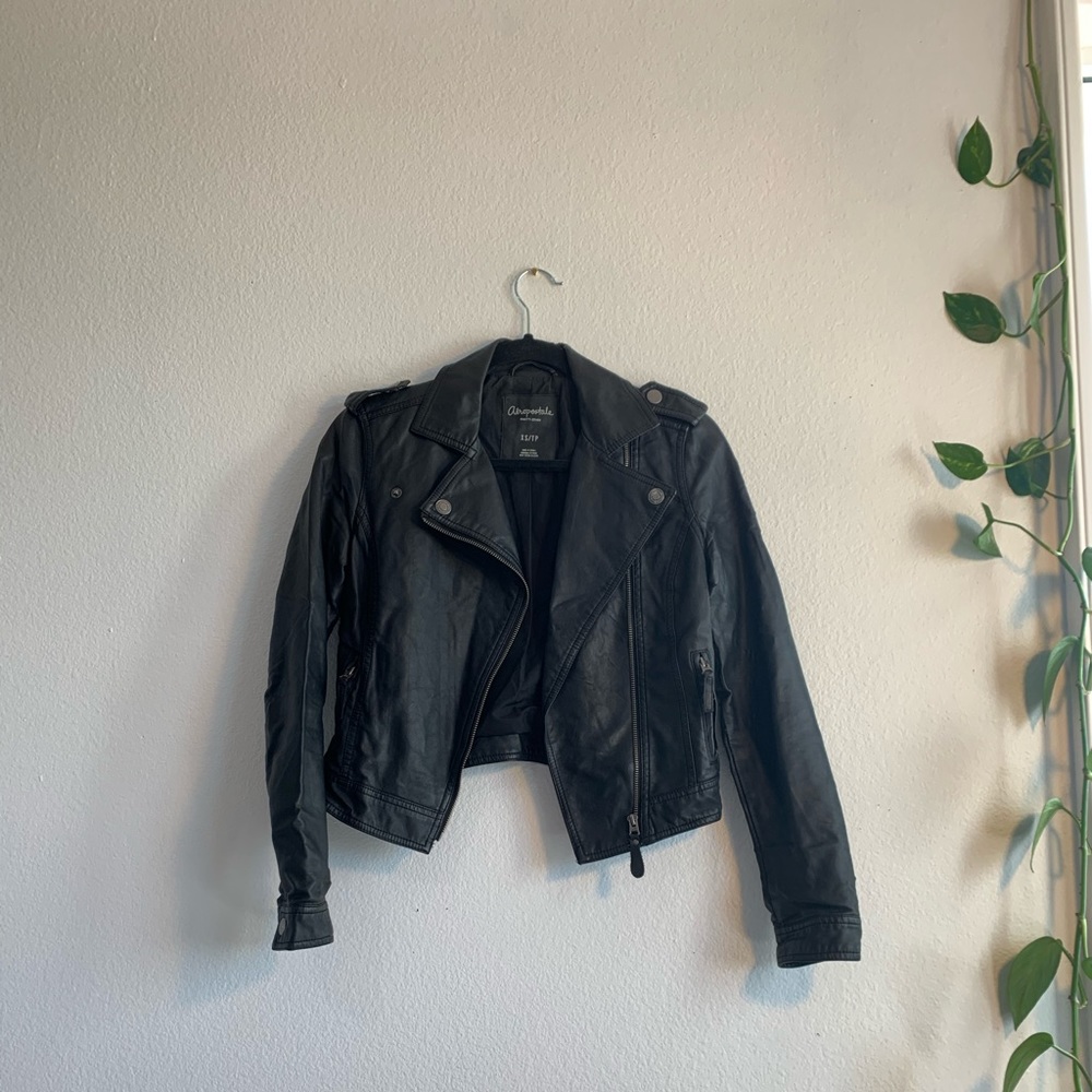 Aeropostale Leather Jacket